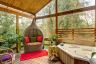 Forest cottage spa