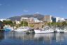 Hobart waterfront and Mt Wellington