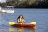 Canoeing on the Murray River at Mildura